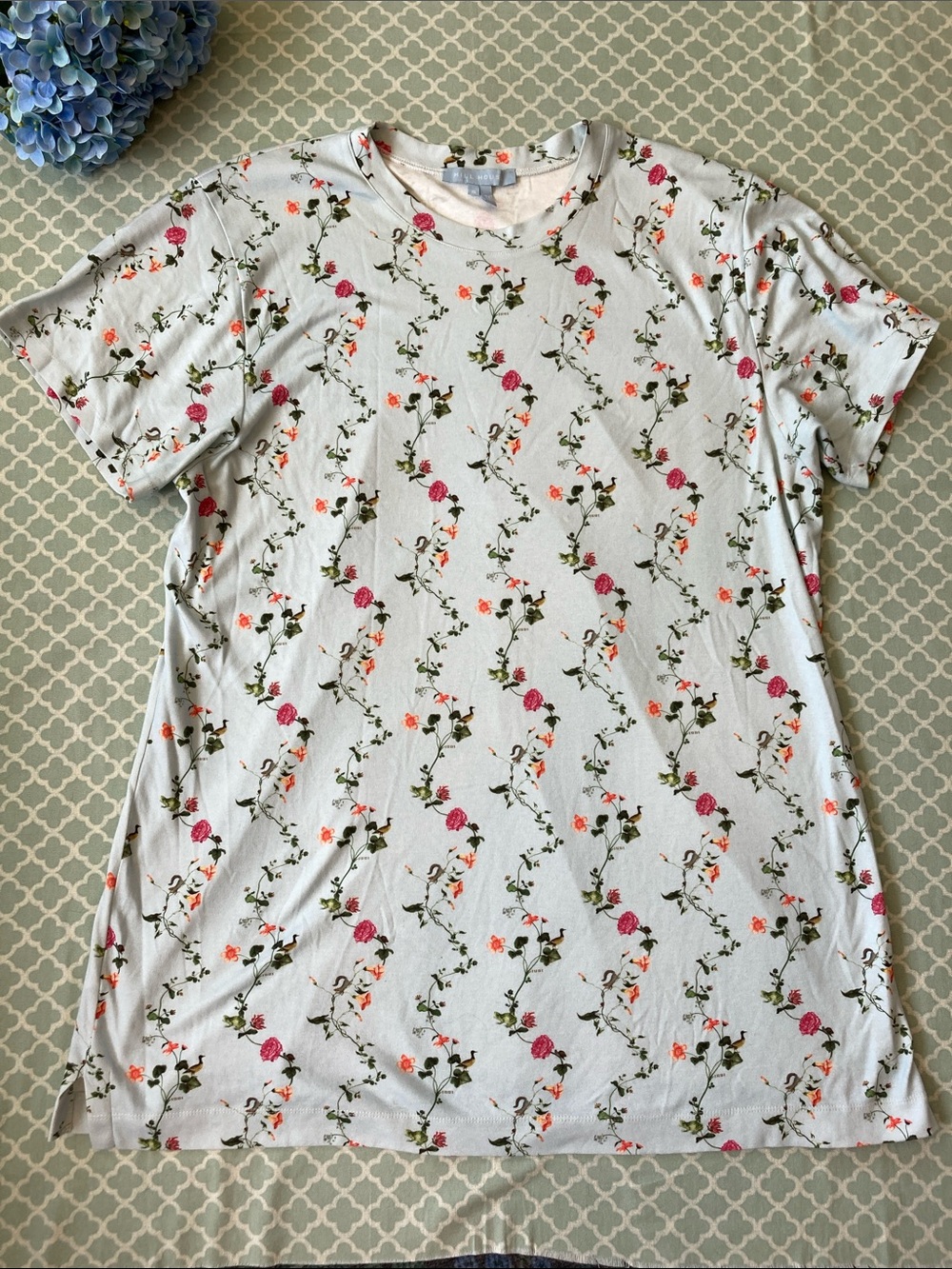 Hill House Theo Pond Floral Sleepdress XL